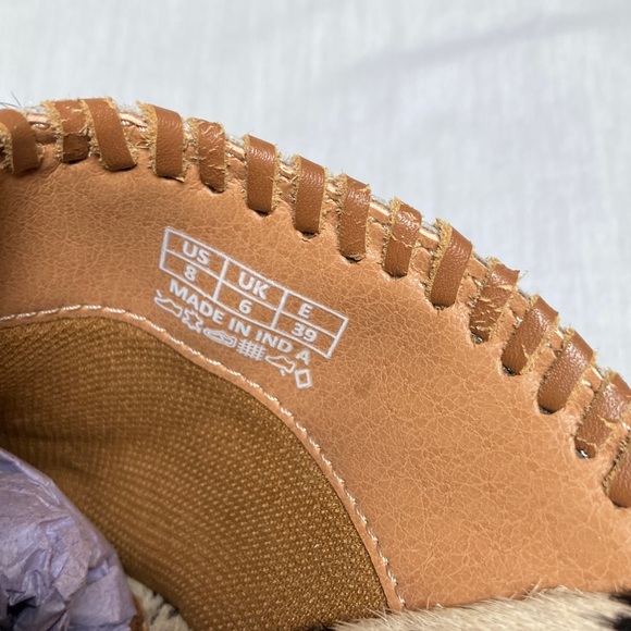 Replacement/Project Shoe! Myra Bag Heely Western Hand Tooled Mule Sz 8 Left Foot - Picture 6 of 6